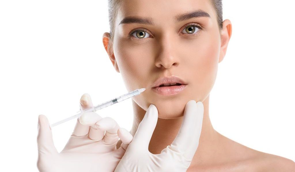 Botox lip flip og botox i panden